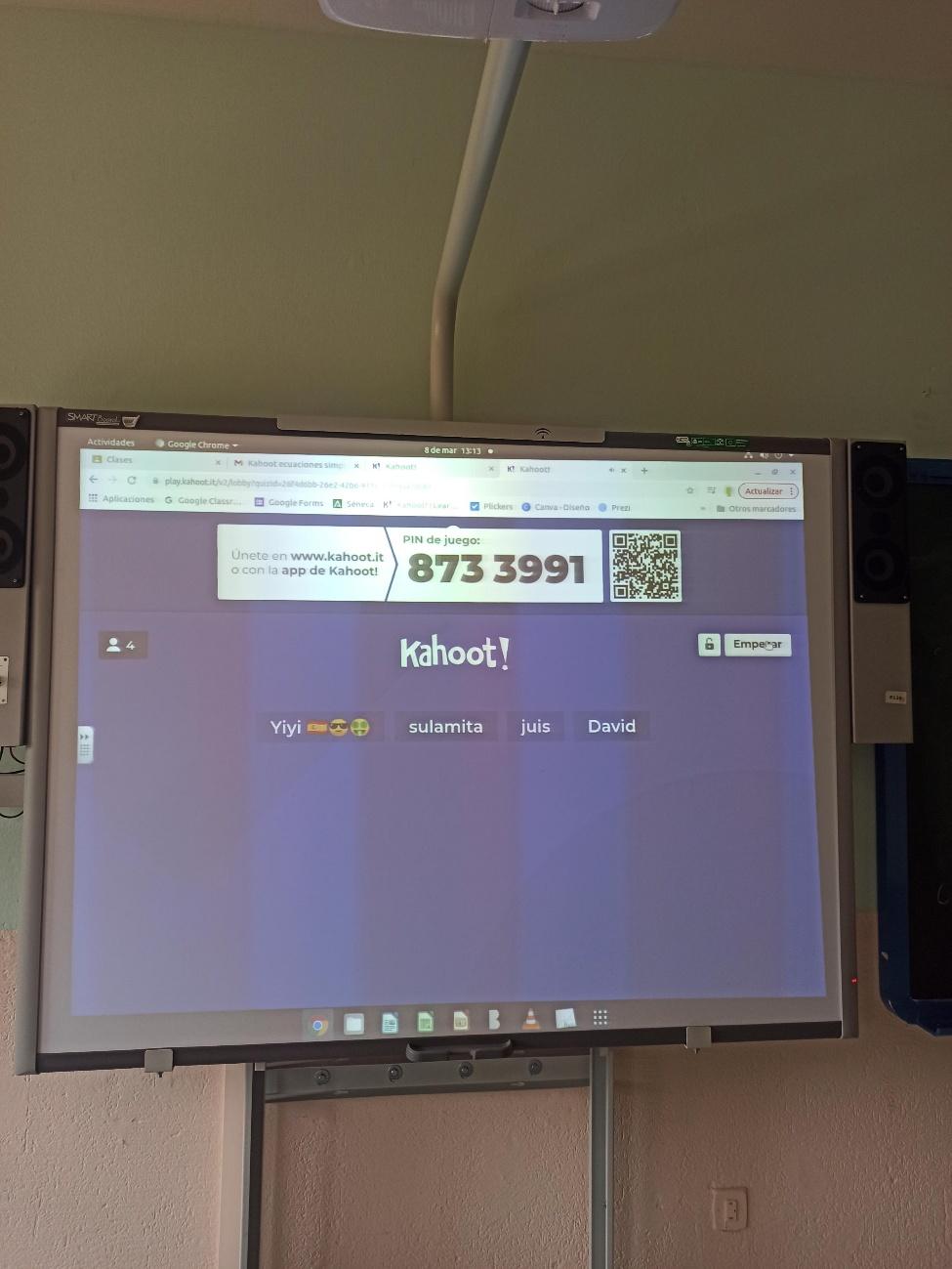 Ecuaciones con Kahoot IES Polígono Sur