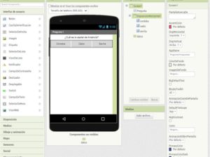 Juego de preguntas con APP Inventor