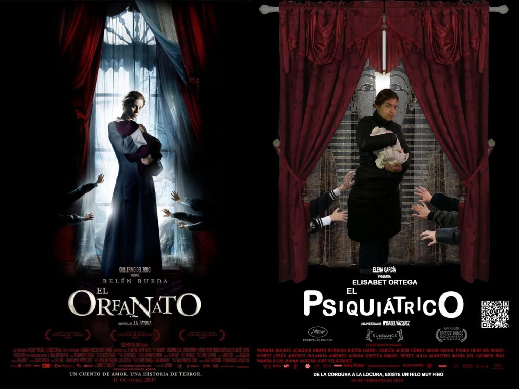 Reinterpretación del cartel de la película "El Orfanato", de J.A. Bayona (2007).